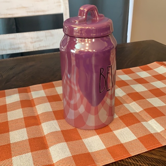 Rae Dunn beware canister iridescent - Picture 4 of 5
